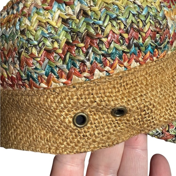 Grace Hats Buzz Hat Bow Linen Weave Made in Japan Multi Color Baseball Style - Picture 8 of 13